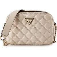 GUESS schoudertas Giully II Camera Bag Bone crème
