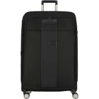 Piquadro Brief 4 wielen Trolley 78 cm met uitbreidingsplooi zwart