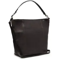The Chesterfield Brand Zira Waxed Pull Up Schoudertas - Bruin