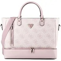 GUESS reistas schoudertas met laptopvak Zip Bottom Tote Orchid Logo oud roze