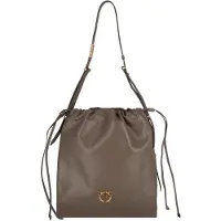 Pinko Schoudertas 'Slouchy' taupe
