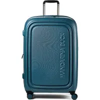 Mandarina Duck Logoduck + 4 wielen Trolley L 75 cm petrol