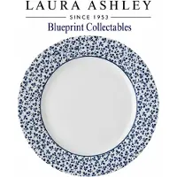 Laura Ashley Blueprint Collectables Borden - Plat - Ø 18cm - Floris - Kerstservies