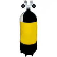 Metalsub 2 Outlets V Valve 12l 232 2026 Duikfles
