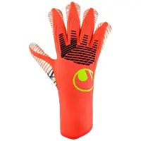 Uhlsport Keepershandschoenen Fangmaschine Ultragrip ZNE HYBD - Rood/Wit/Fluo Yellow