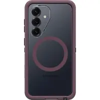 Otterbox Defender Pro XT Hoesje Geschikt voor Samsung Galaxy S26 Magnatic - Back Cover Compatibel met MagSafe & Qi2 - Beschermhoes Paars Transparant