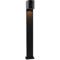 Olucia - CORINA - Paaltjeslamp - Zwart - Vorm: Rechthoek