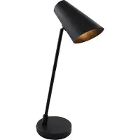 Olucia - TARO - Tafellamp - Zwart - Vorm: Kegel