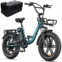 ENGWE L20 Boost E-Bike -20 inch - 126km actieradius - 250W motor - 624Wh lithium‑ion Accu - SHIMANO 7‑speed- groen