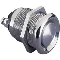 BULGIN MP0013 MP0013 Vandalismebestendige druktoets 50 V 1 A 1x uit/(aan) Moment (Ø x l) 22 mm x 35.2 mm 1 stuk(s) Single