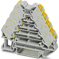 Phoenix Contact 3270123 Rangeerverdeler Push-In-klem Grijs 10 stuk(s)
