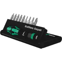 Wera Kraftform Kompakt 11 Plus 05 135942 001 Bitset 10-delig Kruiskop Phillips, Binnen-Torx