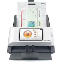 Plustek eScan A350 Essential Documentscanner duplex A4 600 x 600 dpi 25 pag./min., 50 Beelden/min USB, LAN (10/100 MBit/s), WiFi