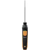 Testo 0563 1915 Temperatuursonde -60 - +400 °C Met Bluetooth voor smartphones, Met dompel- en insteeksensor