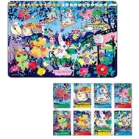Bandai Digimon speelmat en kaartenset, collectie "Bloemenpracht"