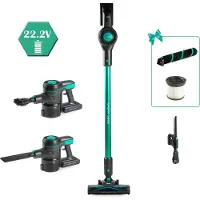 Primo Stofzuiger met accu, 2-in-1 - groen/zwart, 22,2 V - PR509SV