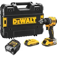 DeWalt DCD794D2T-QW 18V Li-ion Accu Schroef-/boormachine Set (2x 2.0Ah Accu) In TSTAK