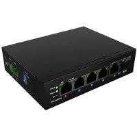 Lanberg ILFE-4P-1GE-1S-90 Switch ILFE-4P-1GE-1S-90 Light Indus. PoE 1xBT 3xAT