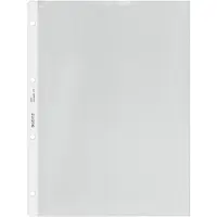 Leitz Extra Strong Showtassen A4 Generfd Transparant 130 micron PP (Polypropeen) Boven 4 Gaten 100 Stuks