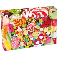 Tactic Puzzel - Candy Bonanza - 56 Bakstenen - - OneSize - Puzzels