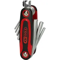 Ks Tools 1583540 Inbus Haakse schroevendraaierset 8-delig