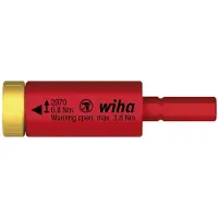 Wiha VDE-Drehmoment-Adapter 0,8Nm easyTorque electric /slimVario 41341 Draaimomentadapter
