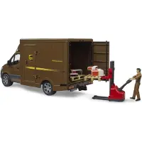 BRUDER Mercedes Benz Sprinter UPS + Figuur en Accessoires