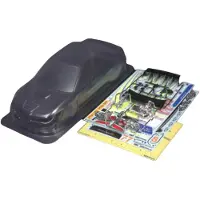 Tamiya 51289 1:10 Body Subaru Impreza WRC 2007 187 mm Ongeverfd, niet gesneden