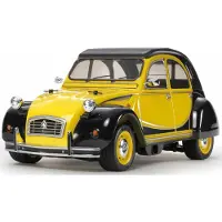 Tamiya 1:10 RC auto Elektro Straatmodel Ente Citroen 2CV Charleston Brushed Voorwielaandrijving Bouwpakket M-05