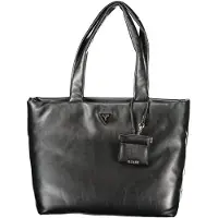 GUESS Handtas 'Sunetra Tech Tote Bla' zwart