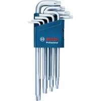 Bosch Professional 1600a01th4 Torx-sleutelset 9 Eenheden