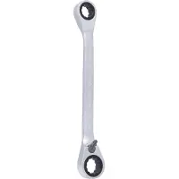 Ks Tools ringsleutel met dubbele ring, model 503.4572, gemaakt van chroom-vanadiumstaal, gewicht 65 gram