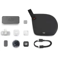 DJI Mic Mini 2 Single Mobile Ontvanger + Oplaadcase (voor Mic & Mic Mini Series)