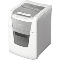 Leitz IQ Autofeed+ Small Office 100 Stille Papierversnipperaar - P4 Snippers - Tot 100 Vel - 34L - Wit