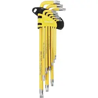 Big Buy Cooking TX T-profiel stifsleutelset T 10, T 15, T 20, T 25, T 27, T 30, T 40, T 45, T 50