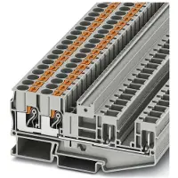 Phoenix Contact 3061826 Doorgangsklem 8.2 mm Spanveer Grijs 50 stuk(s) Piece