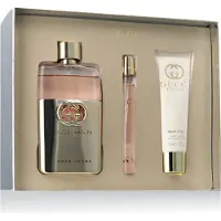 Gucci Guilty Pour Femme Eau de Toilette 90 ml + Eau de Toilette Mini 10 ml + Body Lotion 50 ml (voor dames)