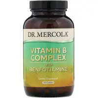 Dr. Mercola - Vitamin B Complex with Benfotiamine - 180 capsules