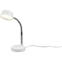 TRIO Led bureaulamp Kiko wit