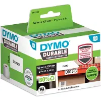 Dymo Etiket 2112290 Zwart op wit