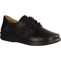 Ganter Veterschoen 'Schnürschuh Herren 256701-0100 Echtleder in schwarz' zwart