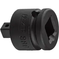 Hazet 8807S 8807S Dopsleuteladapter 12.5 mm 1/2 inch Aandrijving 1/2 (12,5 mm), 1/4 (6,3 mm) 28 mm 1 stuk(s)