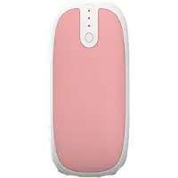 Zazitec 10000mAh, USB-C Powerbank - Roze - Handwarmer