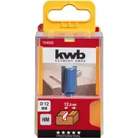 Kwb gleuffrees Ø12mm - schacht Ø8mm