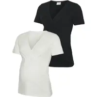 Mamalicious Functioneel shirt zwart / wit