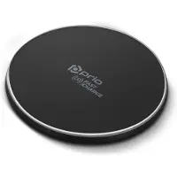 Prio QI draadloze inductielader 15W/10W/7,5W adaptief opladen - Zwart