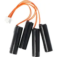 AccuCell Accu 4x 3,6V, vervangt Motoman HW0470360-A - 2600 mAh
