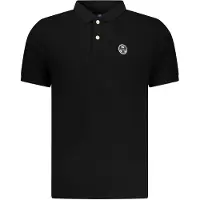 North sails Zwarte Katoenen Heren Polo Shirt