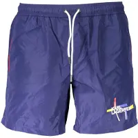 Karl Lagerfeld Blu Polyester Heren Zwemboxer