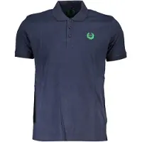 Gian Marco Venturi Blu Katoenen Heren Polo